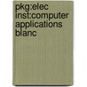 Pkg:Elec Inst:Computer Applications Blanc door Louis Blanc