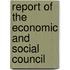 Report Of The Economic And Social Council