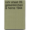 Ruhr Sheet 09. Gelsenkirchen & Herne 1944 door Alan Godfrey