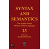 The Syntax Of The Modern Celtic Languages door Norman W. Bray