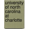 University Of North Carolina At Charlotte door Frederic P. Miller