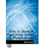 tudes Sur L'Histoire De Prusse; Ouvrage door Ernest Lavisse