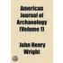 American Journal Of Archaeology (Volume 1)
