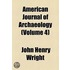 American Journal Of Archaeology (Volume 4)
