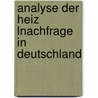 Analyse Der Heiz Lnachfrage In Deutschland by Alina Opanasenko