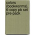 Colors (bookworms), 6-copy Pb Set Pre-pack