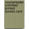 Coursereader Unlimited Printed Access Card door Jay Gale