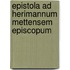 Epistola Ad Herimannum Mettensem Episcopum