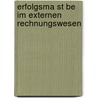 Erfolgsma St Be Im Externen Rechnungswesen door Anonym