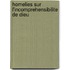 Homelies Sur L'Incomprehensibilite De Dieu