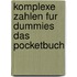 Komplexe Zahlen Fur Dummies Das Pocketbuch