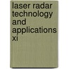Laser Radar Technology And Applications Xi door Monte D. Turner