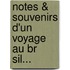 Notes & Souvenirs D'Un Voyage Au Br Sil...