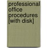 Professional Office Procedures [With Disk] door Susan H. Cooperman