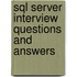 Sql Server Interview Questions And Answers