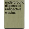 Underground Disposal of Radioactive Wastes door International Atomic Energy Agency