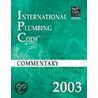 2003 International Plumbing Code Commentary door International Code Council