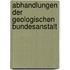 Abhandlungen Der Geologischen Bundesanstalt