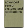 Advanced Sensor Systems And Applications Ii door Yun-Jiang Rao