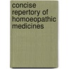 Concise Repertory Of Homoeopathic Medicines door S.R. Phatak