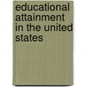 Educational Attainment In The United States door Frederic P. Miller