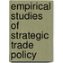 Empirical Studies Of Strategic Trade Policy