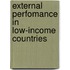 External Perfomance In Low-Income Countries