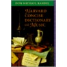 Harvard Concise Dictionary of Music (Paper) door Don Michael Randel