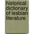 Historical Dictionary Of Lesbian Literature