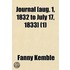 Journal [Aug. 1, 1832 To July 17, 1833] (1)