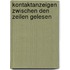 Kontaktanzeigen Zwischen Den Zeilen Gelesen