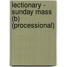 Lectionary - Sunday Mass (B) (Processional) door Processional Edition