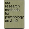 Ocr Research Methods For Psychology As & A2 door Moira Donald