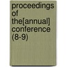 Proceedings Of The[Annual] Conference (8-9) door Association Of College and Auditors