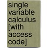 Single Variable Calculus [With Access Code] door James Stewart