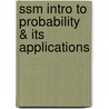 Ssm Intro To Probability & Its Applications door Richard L. Scheaffer