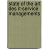 State Of The Art Des It-Service Managements door Dr Andreas