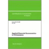 Applied Financial Econometrics in E-Commerce door Sardar M.N. Islam