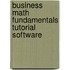 Business Math Fundamentals Tutorial Software
