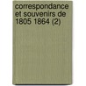 Correspondance Et Souvenirs De 1805 1864 (2) door Andr -Marie Amp re