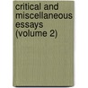 Critical And Miscellaneous Essays (Volume 2) by Walter Scott