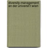Diversity-Management An Der Universit T Wien door Silvio Schwartz