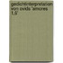 Gedichtinterpretation Von Ovids 'Amores 1,6'