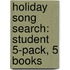 Holiday Song Search: Student 5-Pack, 5 Books