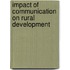 Impact Of Communication On Rural Development