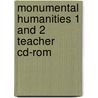 Monumental Humanities 1 And 2 Teacher Cd-Rom door Julie Findlay
