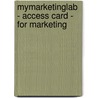 Mymarketinglab - Access Card - For Marketing door Michael Levens