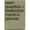 Open Question + Bedford/st. Martin's Planner door Lex Runciman