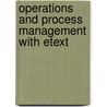 Operations And Process Management With Etext door Robert Johnston