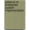 Patterns Of Enterprise System Implementation by Xiaofeng Ma